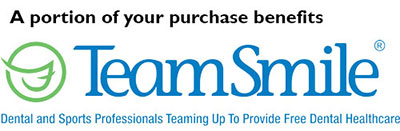 A portion of your scrubs purchase benefits TeamSmile