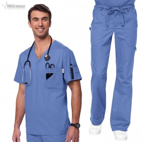 Koi Men's Scrub Set - Coby Top/James Pant