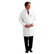 Landau Men's 3-Pocket Poplin Lab Coat - 3132