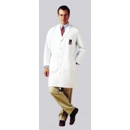 Landau Men's 3-Pocket Twill Lab Coat - 3139
