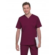 Landau Stretch for Men V-Neck Top - 4098