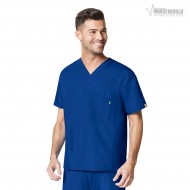 WonderWink Unisex V-Neck Scrub Top - "The Alpha" - 6006
