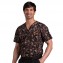 Med Couture 8460 Men's Tuck in Natural Camo Scrub Top